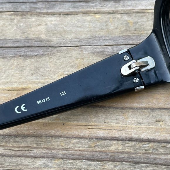 Nine West Women Eyeglasses/Sunglasses Frame Black Snake Print Arms Glasses Frame - Picture 7 of 13